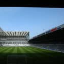 Newcastle United's ground St James' Park.
