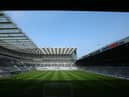 Newcastle United's ground St James' Park.