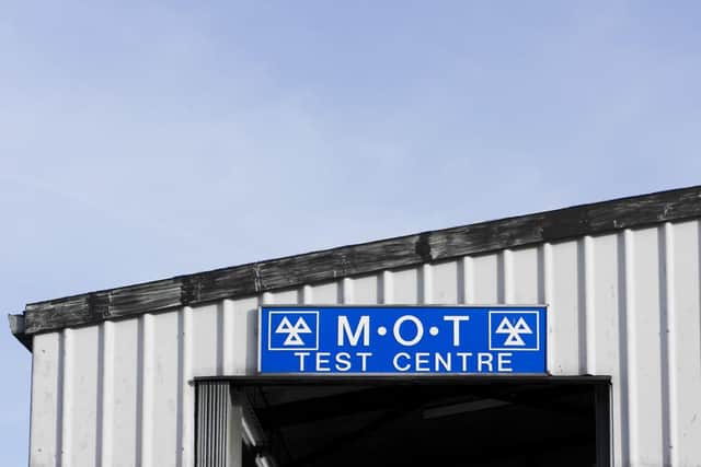 MOT test centres can charge up to £54