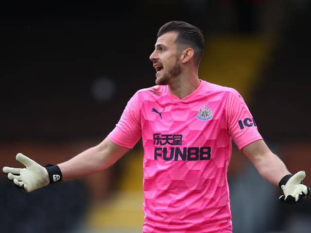 Newcastle United's Martin Dubravka has returned to training (Photo by Marc Atkins/Getty Images)