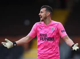 Newcastle United's Martin Dubravka has returned to training (Photo by Marc Atkins/Getty Images)