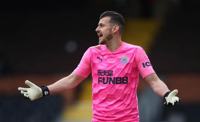 Newcastle United's Martin Dubravka has returned to training (Photo by Marc Atkins/Getty Images)