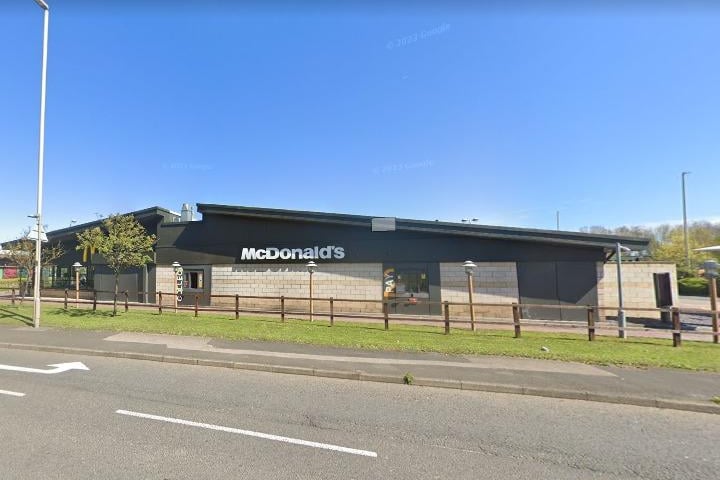The McDonalds at Boldon Leisure Park has a 3.6 rating from 1,159.