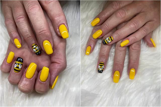 Hebburn Hornet nails by Hebburn Halo