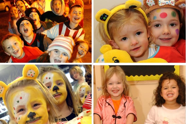 You just love doing your bit for Children In Need but are you in these archive pictures?