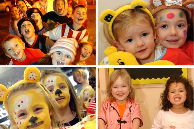 You just love doing your bit for Children In Need but are you in these archive pictures?