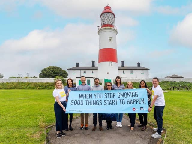 Fresh and South Tyneside Council are supporting Stoptober.