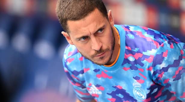 Real Madrid's Eden Hazard has been linked with Newcastle United and Chelsea (Photo by David Ramos/Getty Images)