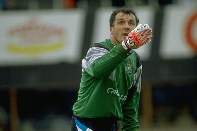 Former Newcastle United goalkeeper John Burridge.