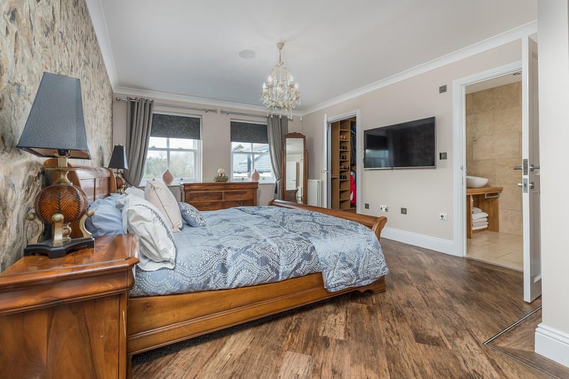 One of three further double bedrooms, two of which also benefit from en-suite facilities.