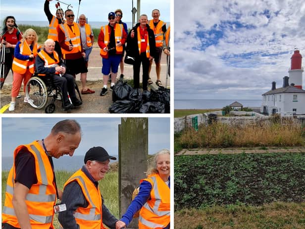 The allotment project is a link-up between Age Concern Tyneside South (ACTS) and Explore SeaScapes with backing from the National Trust.