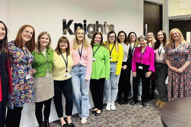 Knights' team in Teesside raising awareness of Turn Monday Bright