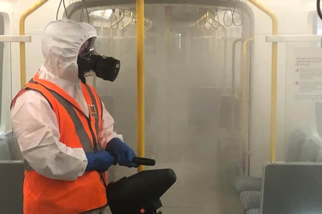 New video shows Metro covid cleaning in action as teams work to keep ...