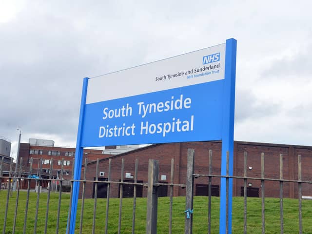 South Tyneside District Hospital.