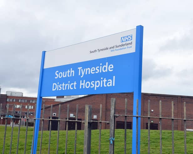 South Tyneside District Hospital.