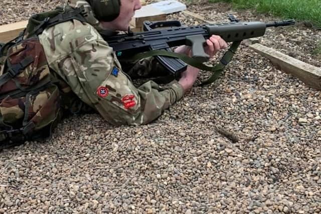 Cadets at the range