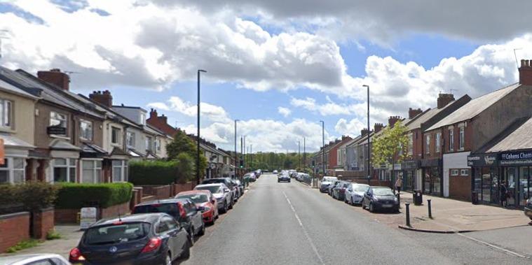 There were 12 incidents, including five of shoplifting, reported 'in or near' this location
