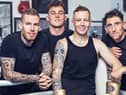 The 'Bilton Boys' who feature in the new season of BBC Three's 'Angels of the North'.