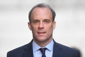 Foreign Secretary Dominic Raab Photo credit: Victoria Jones/PA Wire