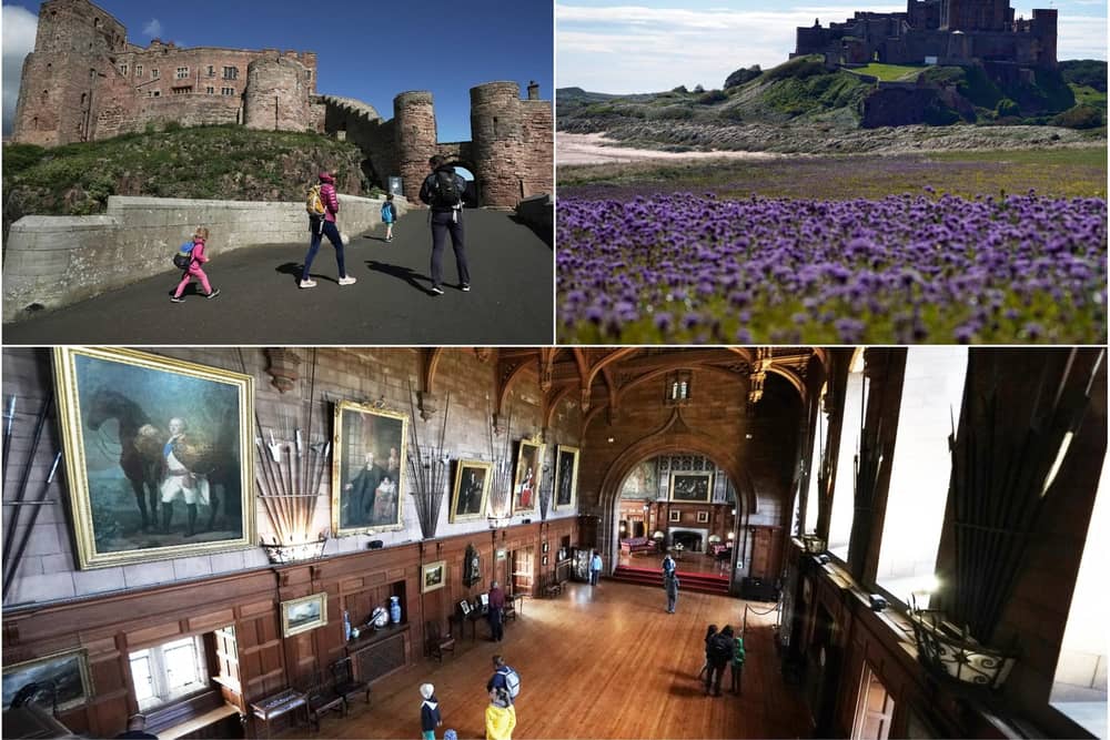 Bamburgh Castle.