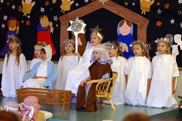 The school's Nativity was called The Gigantic Star in 2005. Were you in it?