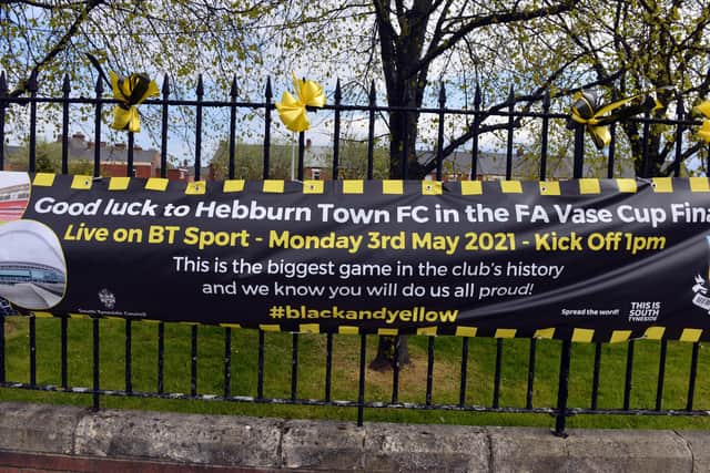 It's been billed as the biggest day in Hebburn Town's history