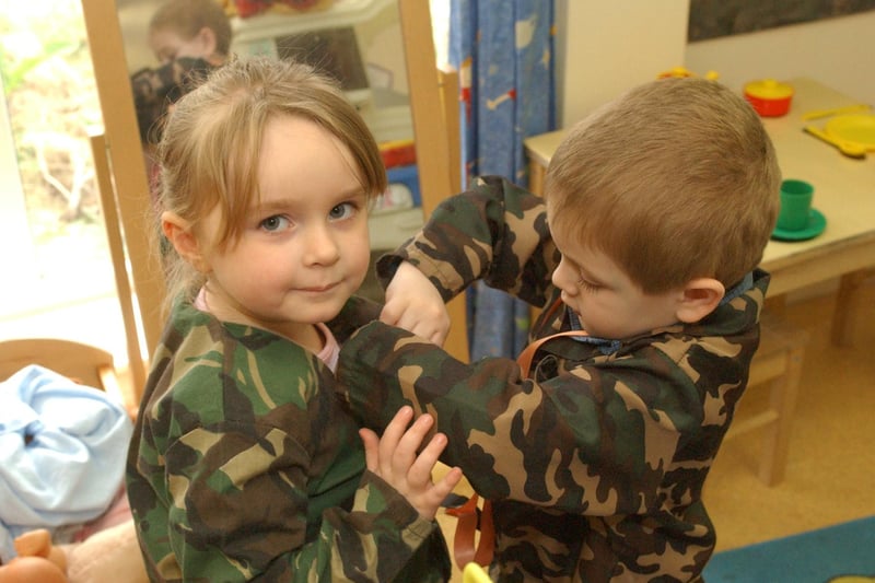 A 2005 flashback to Ashfield Nursery in South Shields. Does this bring back happy memories?