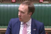 Matt Hancock addresses the Commons