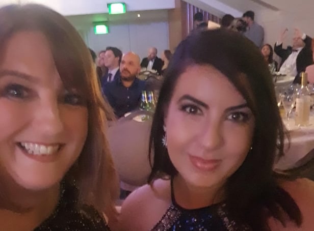 CEO Victoria McCann with colleague Penny Frantzescou