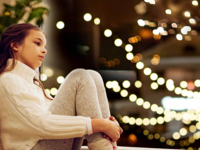 Young people still face the same difficulties over the festive period as they do throughout the year. Photo posed by model