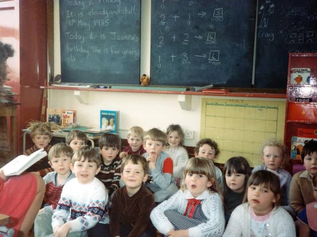 A classroom scene from 1985. Recognise anyone?