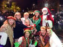 South Shields Christmas lights switch on.