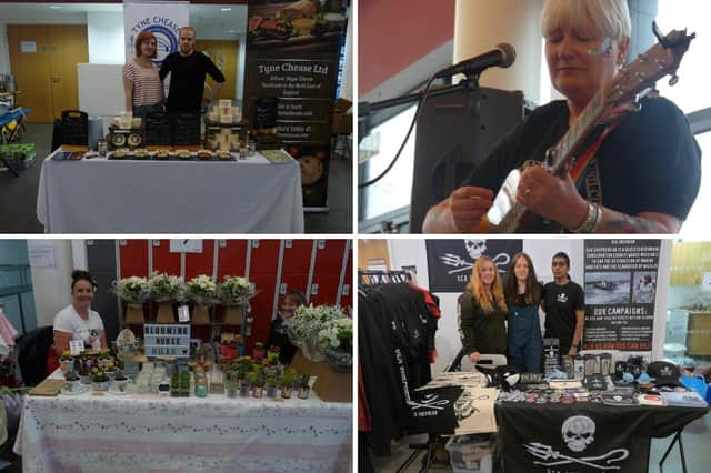 Pictures from a previous vegan festival.