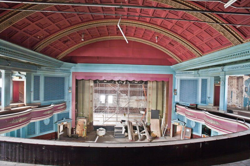 Abbeydale Picture House (Abbeydale Cinema) on Abbeydale Road in 2013. The building is still undergoing preservation. Ref no c04637