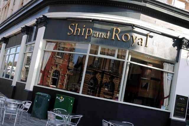 The victim of the alleged assault was socialising outside the Ship and Royal.
