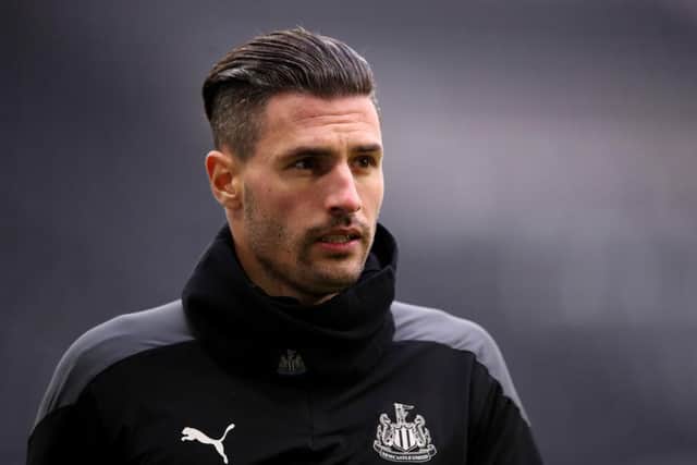 Fabian Schar has been on the fringes of the Newcastle United squad this season (Photo by Alex Pantling/Getty Images)