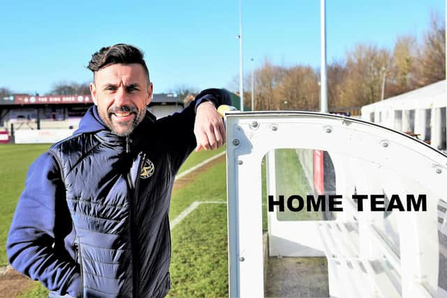 South Shields manager Kevin Phillips. South Shields FC (Kevin Wilson/South Shields FC).