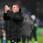 Brendan Rogers last night.