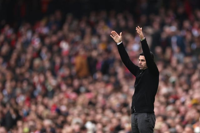 Arsenal could end their 19-year wait for a Premier League title this season. Arteta’s side play great football and have been the standout team this season.