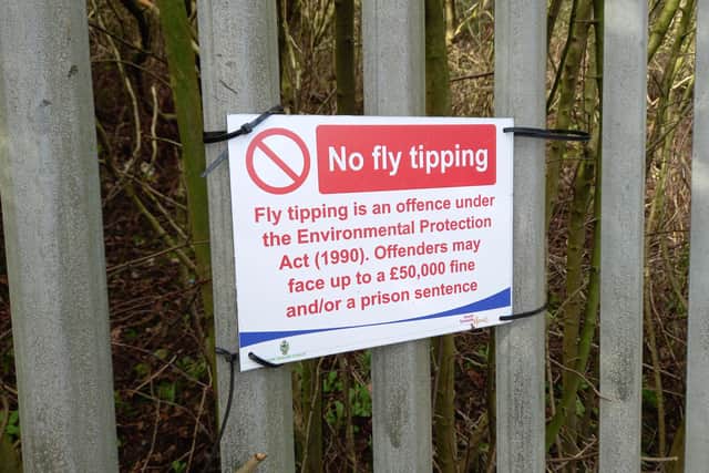 Warning signs near the footpath have provided no deterrent.