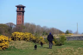 The superb Cleadon Water Tower.