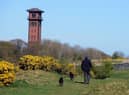 The superb Cleadon Water Tower.