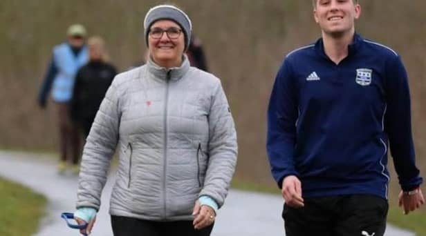 Ryan Moorhead, who is 25 and from Jarrow, is training for the Great North Run following in the charitable footsteps of his mum.
