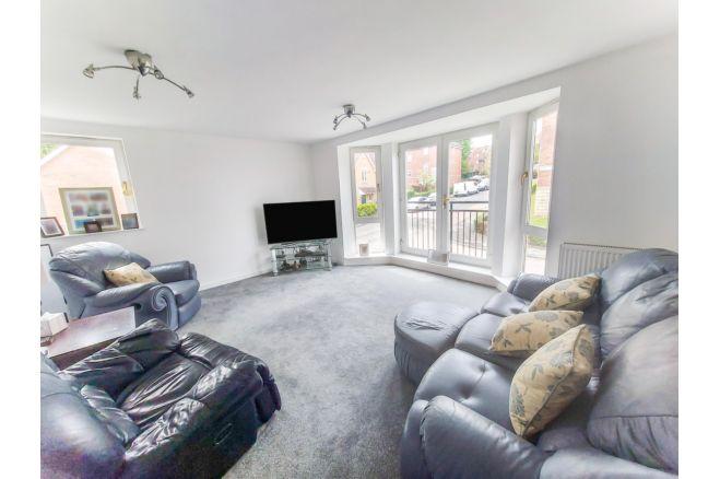Further accommodation includes a fitted kitchen diner and modern bathroom all accessed from a central hallway. Outside there is allocated parking and additional visitor parking.
