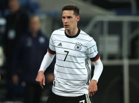Julian Draxler playing for Germany in March.