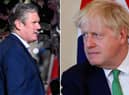 Labour Party leader Sir Keir Starmer, left, and Prime Minister Boris Johnson. Pictures: Getty Images.