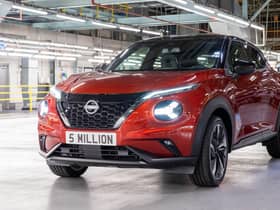 The Nissan Juke, which is built in Sunderland.