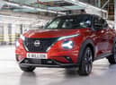 The Nissan Juke, which is built in Sunderland.