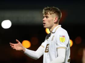 Newcastle United's Lewis Cass on loan at Port Vale last season.