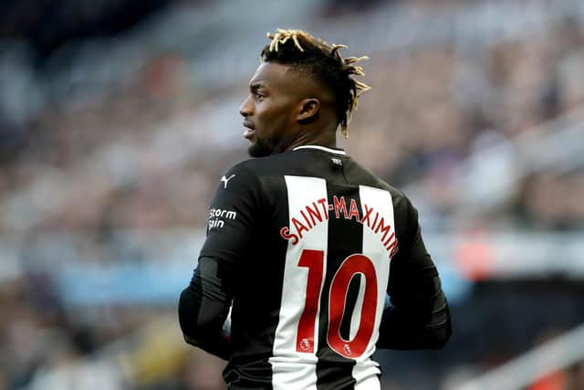 Allan Saint-Maximin.